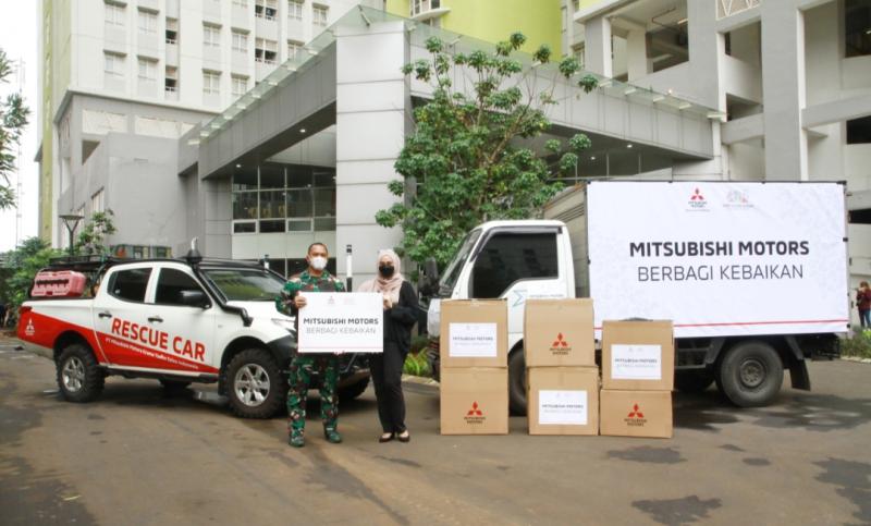 Mitsubishi Motors Kembali Berikan Dukungan Kemanusiaan Bagi Nakes Dan Pasien Anak di Wisma Atlet