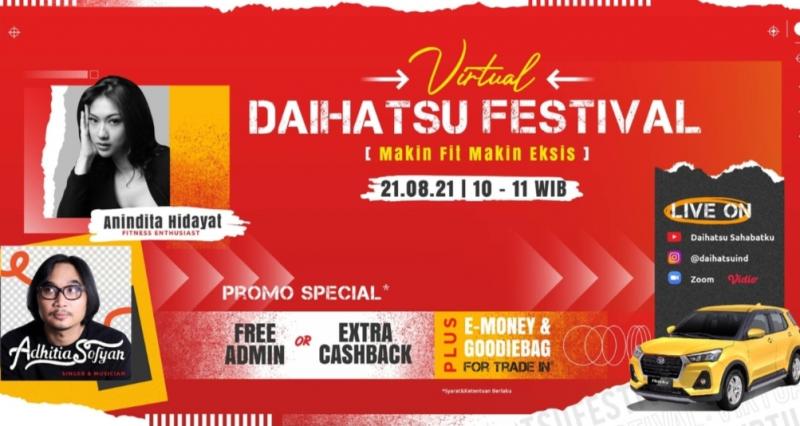 Wow! Daihatsu Tebar Promo Mobil Baru di Virtual Daihatsu Festival!