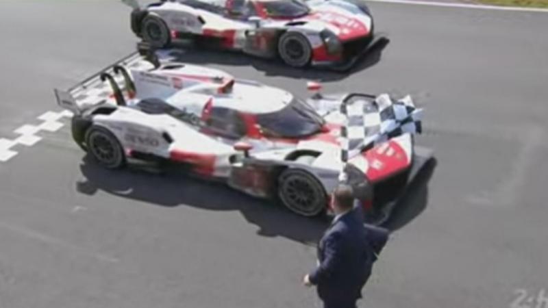 Dramatis, 2 mobil Toyota Gazoo Racing juara 1 dan 2 kelas LMH di 24 Hours of Le Mans 2021