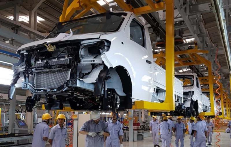 Pabrik DFSK di Cikande, Serang, Banten yang memproduksi kendaraan DFSK baik untuk pasar Indonesia maupun ekspor