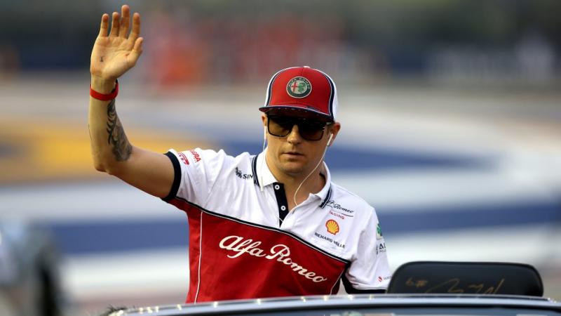 Kimi Raikkonen (Alfa Romeo/Finlandia), salam perpisahan dengan F1. (Foto: f1)
