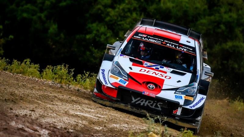 Kalle Rovanpera (Finlandia/Toyota Gazoo Racing), memulai Rally Acropolis 2021 dengan tercepat di sesi shakedown hari ini. (Foto: wrc)