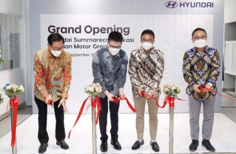 Hyundai Motors Indonesia memperkuat jaringannya melalui peresmian Hyundai Summarecon Bekasi   