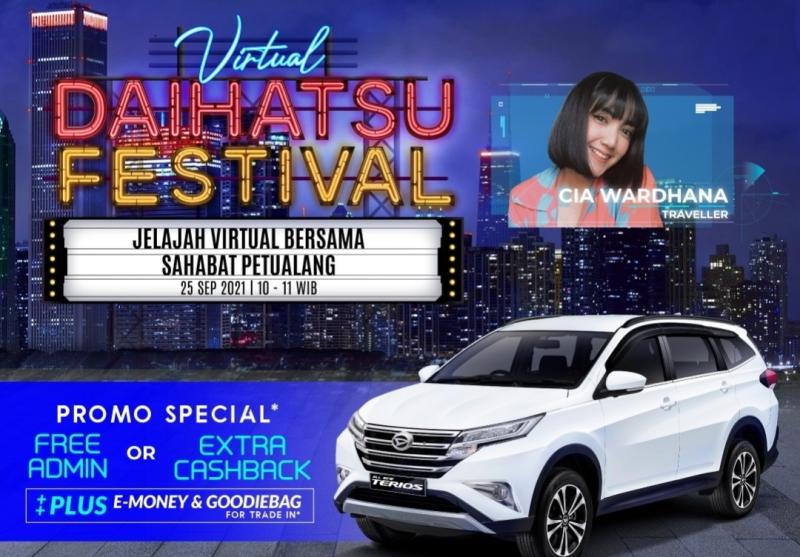 Daihatsu Kembali Tebar Promo Mobil Baru di Virtual Festival 25 September 2021