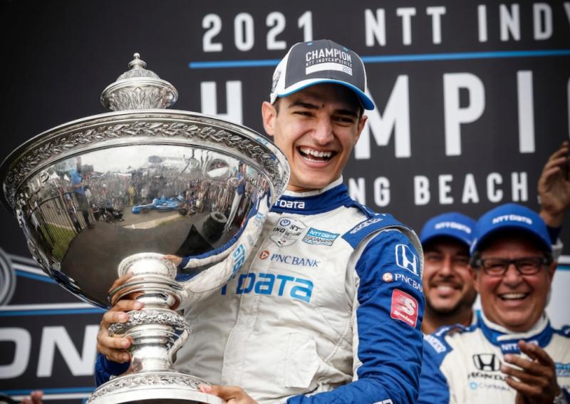 Alex Palou, raih double winner di balap NTT Indycar Series musim 2021