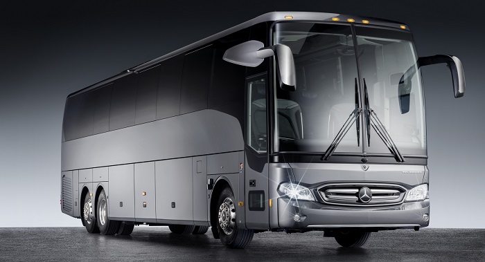 Bus super mewah dari Mercedes-Benz yang memiliki kecanggihan luar biasa
