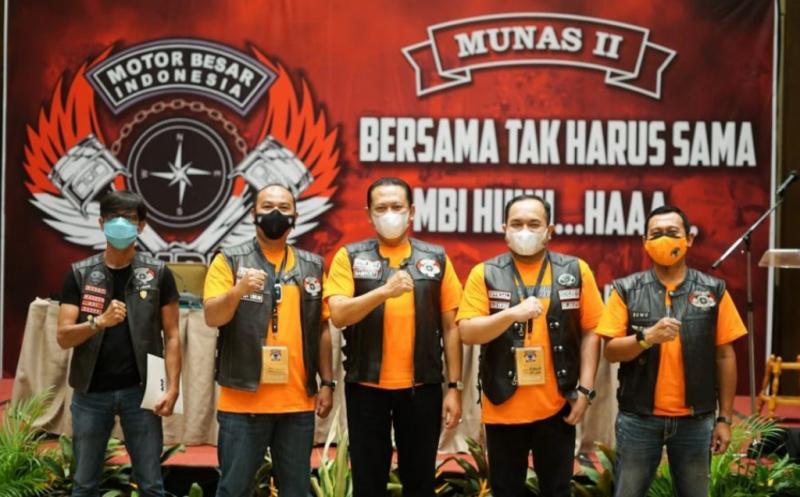 Bambang Soesatyo menutup Munas 2 Motor Besar Indonesia di Jakarta hari ini