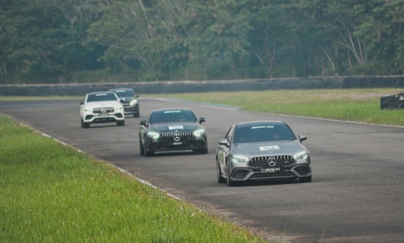 Dua produk baru Mercedes-AMG diperkenalkan pada AMG Track Day 2021 Sirkuit Sentul