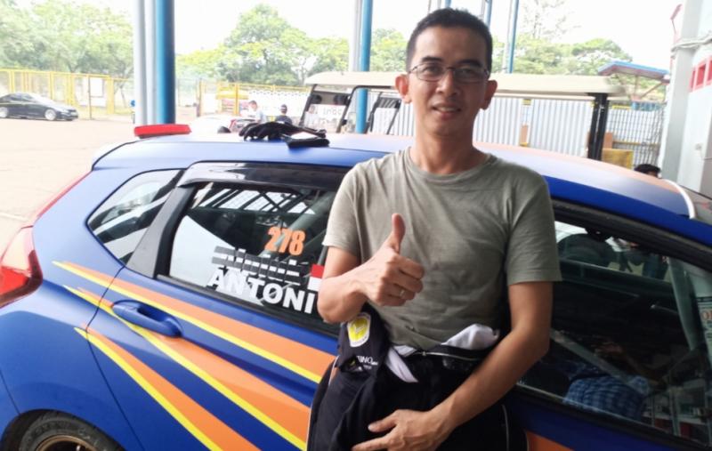 Antoni, pembalap baru asal Palembang yang langsung ikut 3 kelas di ISSOM 2021 putaran 4