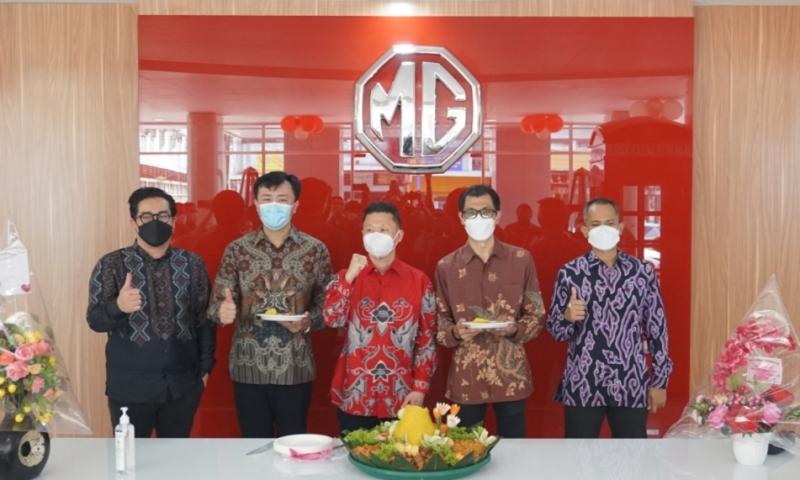 Peresmian outlet MG Riau di kota Pekanbaru, MG terus menggempur pasar otomotif Indonesia