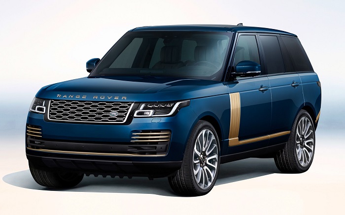Range Rover Edisi Emas untuk pasar Jepang yang mewah dan keren