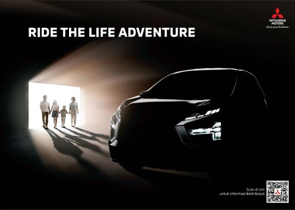 Teaser mobil baru Mitsubishi yang akan segera meluncur dalam waktu dekat
