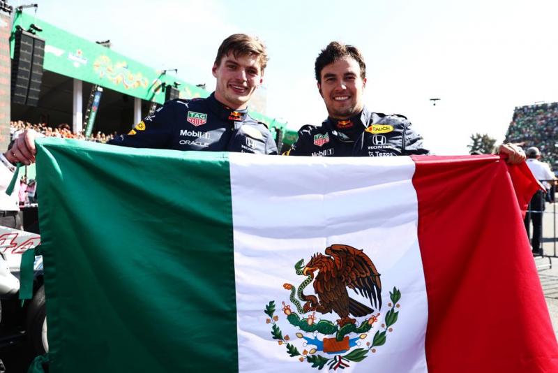 Mobil Lubricants apresiasi kemenangan Max Verstappen dan Sergio Perez duo pembalap Red Bull Honda di Meksiko