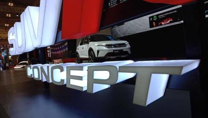 Mobil Honda SUV RS Concept, jadi salah satu mobil yang paling mendapat perhatian selama pameran GIIAS 2021