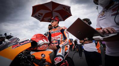 Marc Marquez (Spanyol/Honda), semoga tetap bisa mengaspal di jalur MotoGP. (Foto: motogp)