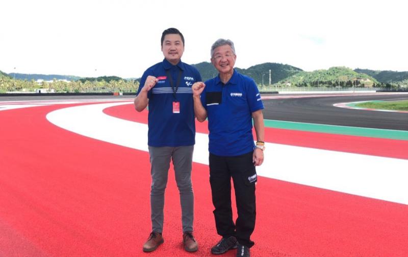 Wuihhh! Bos Yamaha Indonesia Beri Hadiah Istimewa Pengelola Sirkuit Mandalika!