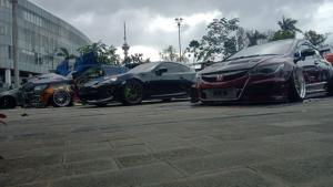 Dunia Modifikasi Tak Ada Matinya, Ratusan Mobil Modifikasi Nongkrong di Senayan Park