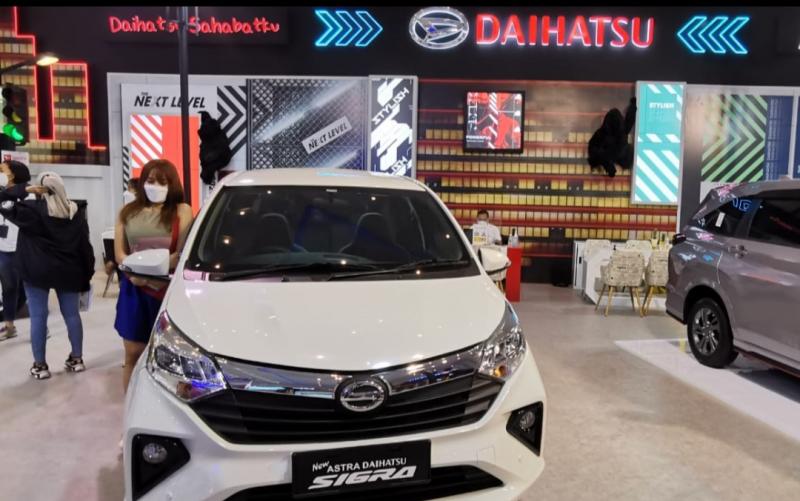 Tema Daihatsu The Next Level diusung Daihatsu untuk ramaikan pameran otomotif GIIAS 2021 Surabaya