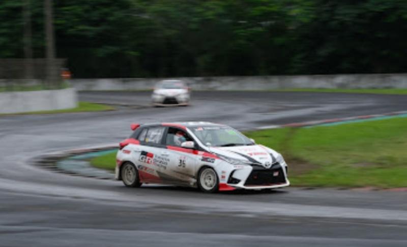 Pembuktian performa dan kualitas andal Toyota Yaris GR Sport di ajang balap mobil ISSOM di Sentul International Circuir, Bogor 