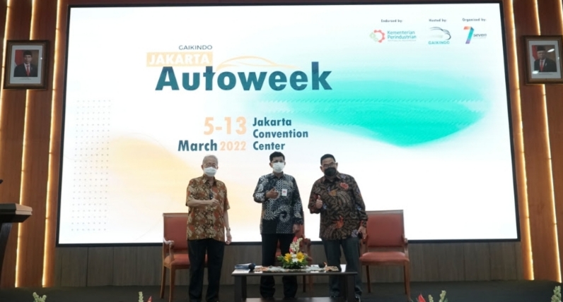 Acara sosialisasi Gaikindo Jakarta Auto Week di Kemenperin Jakarta, Kamis kemarin
