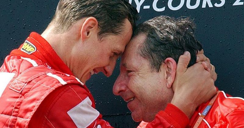 Jean Todt dan Michael Schumacher di era kejayaan Ferrari awal tahun 2000-an. (Foto: ist)