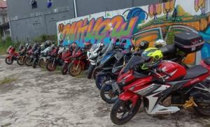 Komunitas Motor di Padang Ikuti Honda Bikers Land Secara Hybrid, Ternyata Ini Maksudnya