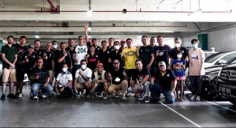 Wuihh! Kolaborasi Awal Tahun Mercedes-Benz ML Club Indonesia dan MB W204 Club Indonesia