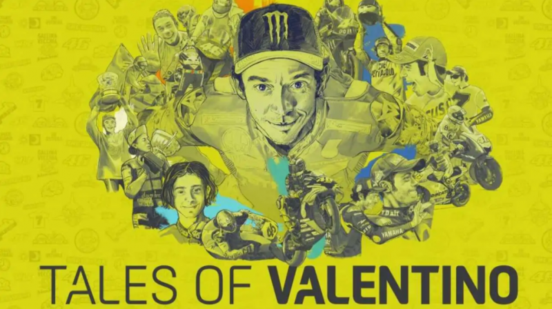 Tales of Valentino, video rangkaian kiprah Valentino Rossi di ajang balap motor MotoGP