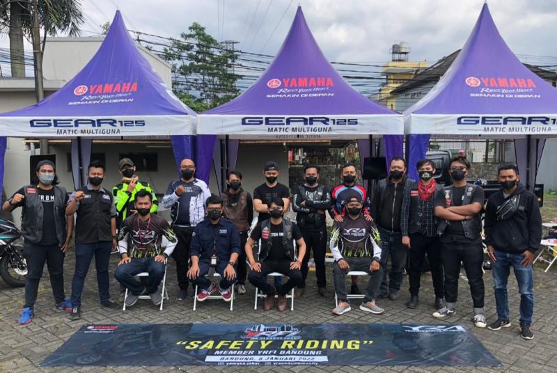 Pelatihan safety riding Yamaha Riders Federation Indonesia di awal 2022, mendapat respon tinggi dari komunitas