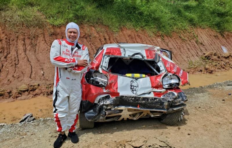 Bamsoet Jual Video Accident Sprint Rally Bersama Sean Gelael di Meikarta ke Platform Opensea, Tragedi Menjadi Berkah!