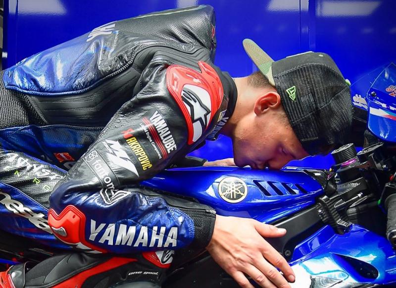 Fabio Quartararo (Prancis/Yamaha), belum puas dengan performa Yamaha. (Foto: ist)