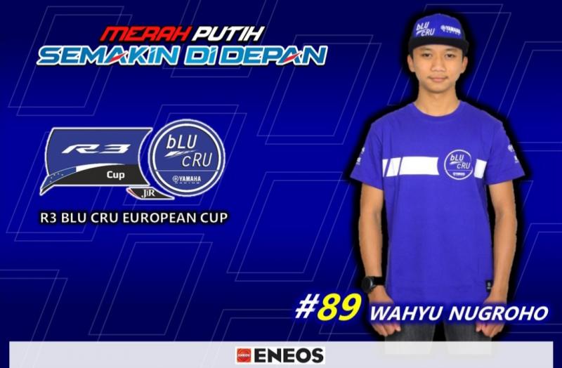 Wuihhh! Wahyu Nugroho Pembalap Indonesia Pertama Berlaga di R3 bLU cRU European Cup!