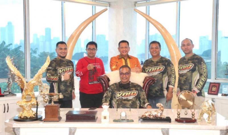 Terima Pengurus Versys Owners Indonesia, Bamsoet Ajak Komunitas Otomotif Sukseskan MotoGP Mandalika 2022