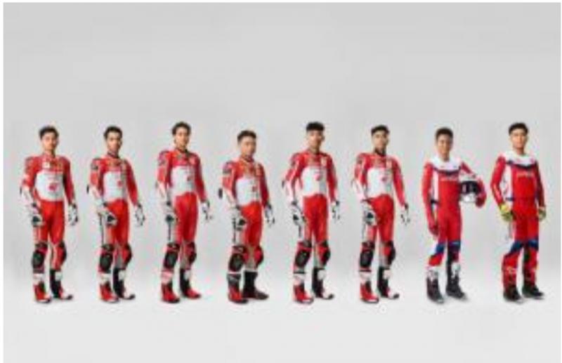 Deretan pembalap Astra Honda Racing Team yang akan berlaga di berbagai event nasional, regional dan international 2022 2022