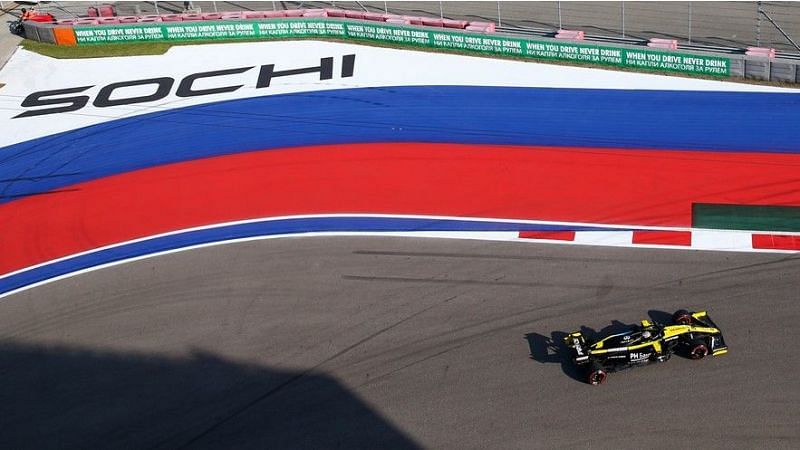 Sirkuit Sochi yang terancam gagal menggelar GP Rusia 2022, buntut Rusia serang Ukraina. (Foto: sportskeeda)