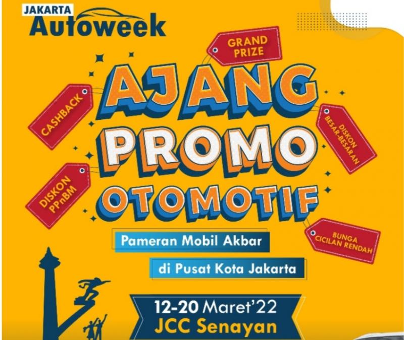 Jakarta Auto Week akan digelar 12-20 Maret 2022 di JCC Senayan dengan menerapkan prokes ketat