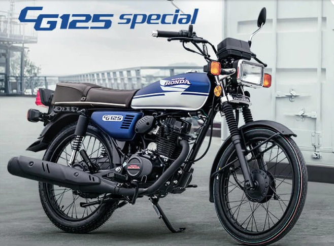 Tampilan motor Honda klasik 30th Anniversary Edition CG125