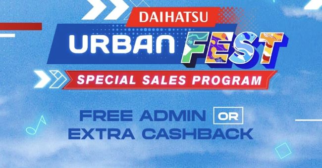Flyer Daihatsu Urban Fest dorong kewirausahaan kaum milenial