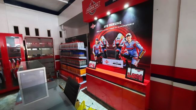 Rampilan outlet baru Federal Oil di Lombok Tengah, Nusa Tenggara Barat manfaatkan momentum MotoGP Mandalika 2022