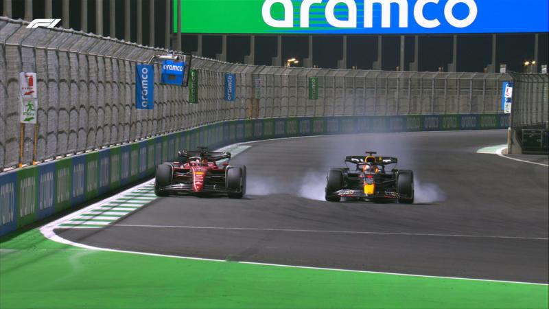 F1 2022 Arab Saudi : Zona DRS Dianggap Sebagi Pemicu Duel Sengit Charles Leclerc dan Max Verstappen!