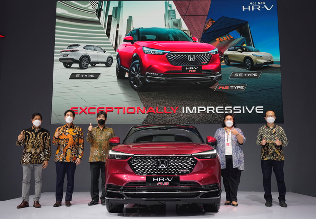 Honda All New HR-V RS tampil menggoda di ajang IIMS Hybrid 2022