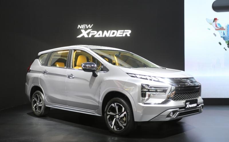 New Xpander menjadi salah satu model unggulan di ajang pameran otomotif IIMS Hybrid 2022 yang berlangsung hingga 10 April di JI-Expo Kemayoran Jakarta