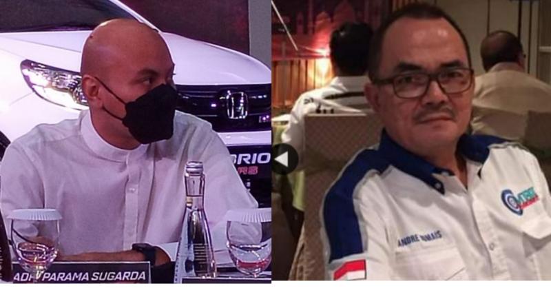 Adhi Parama Sugarda (kiri) dan Andre Dumais sepakat ada round ISSOM 2022 yang digelar di sirkuit Ancol Jakarta Utara membuat pembalap tertantang dan balapan bakal seru. (foto : kolase)