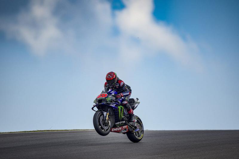 Fabio Quartararo (Prancis/Yamaha) di Sirkuit Algarve tahun lalu. (Foto: ist)