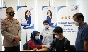 Asuransi Astra Dukung Percepatan Vaksinasi Booster Gandeng Ditbinmas Polda Metro Jaya
