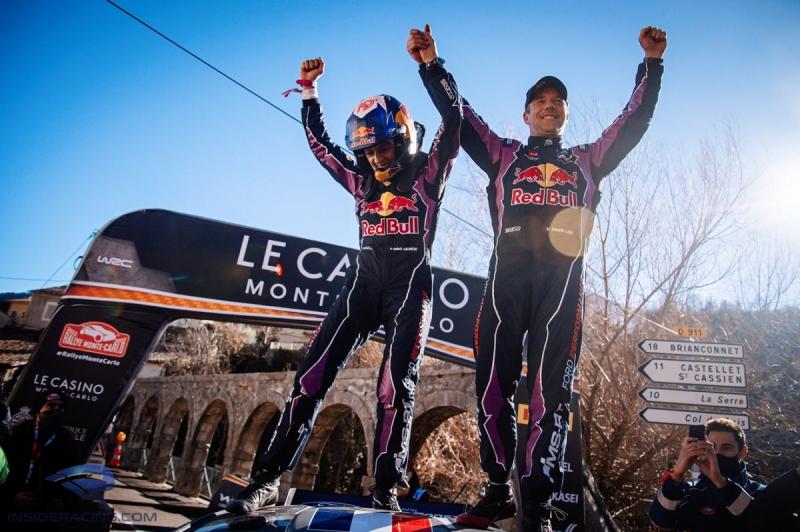 Sebastian Loeb saat memenangi Rally Monte Carlo 2022. (Foto: ist)
