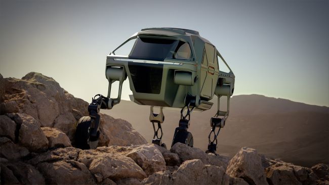 Robot taktis Hyundai yang bisa dipakai melintasi medan ekstrem