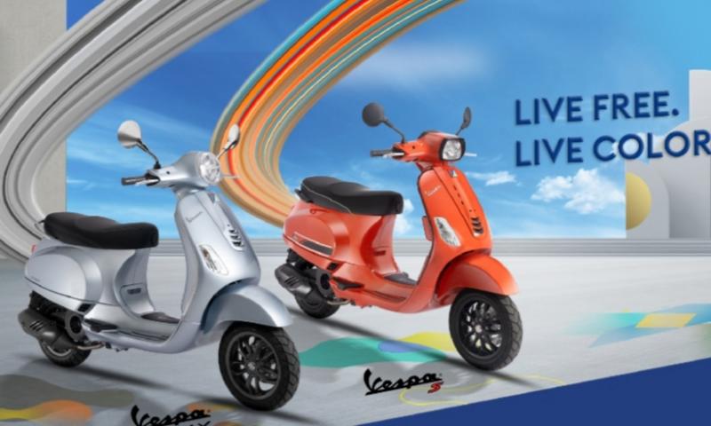 Vespa LX dan Vespa S hadir dengan ragam warna baru, gaya berkendara penuh gaya hidup