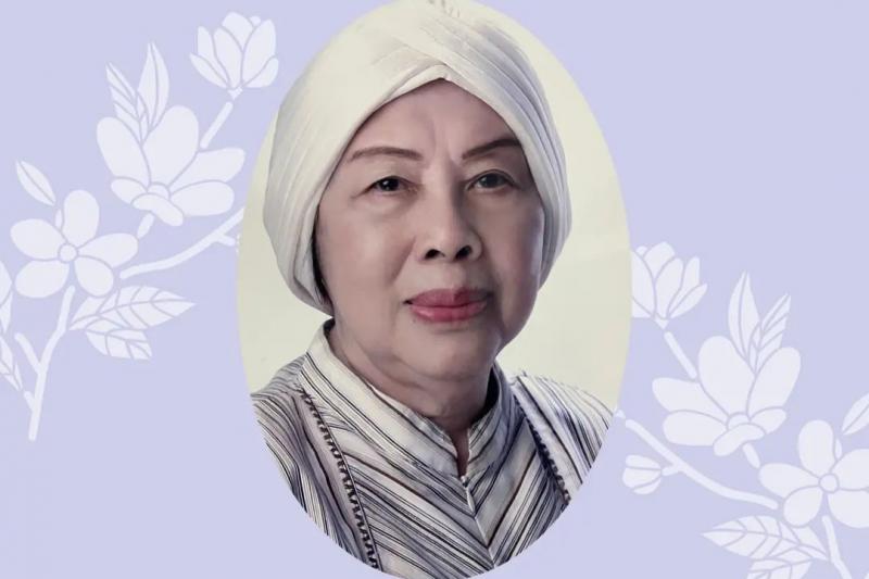 Ibu Siti Soelasiah binti Kamarudin Kartadiwiria, nenek dari pembalap serbabisa Alinka Hardianti (Toyota Gazoo Racing Indonesia)