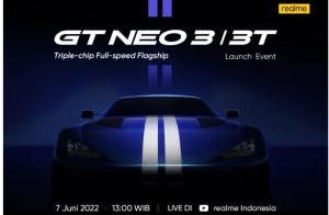Produk Terbaru Realme GT NEO 3 Supported Partner Jakarta E-Prix 2022